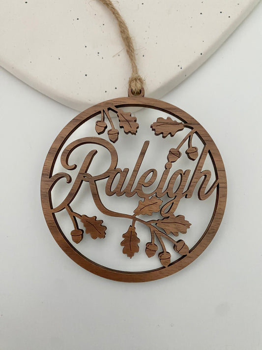 Raleigh ornament