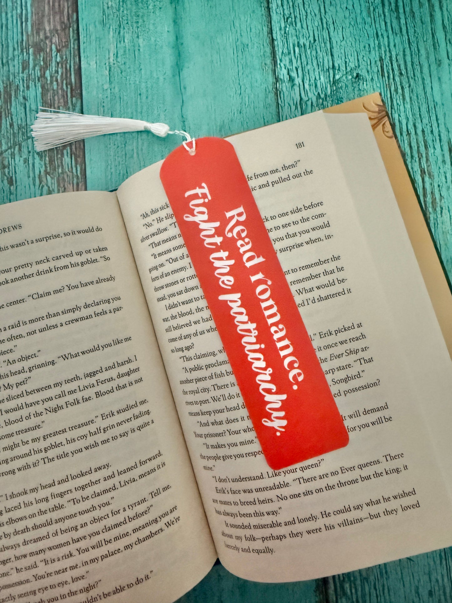 Read Romance, Fight the Patriarchy bookmark
