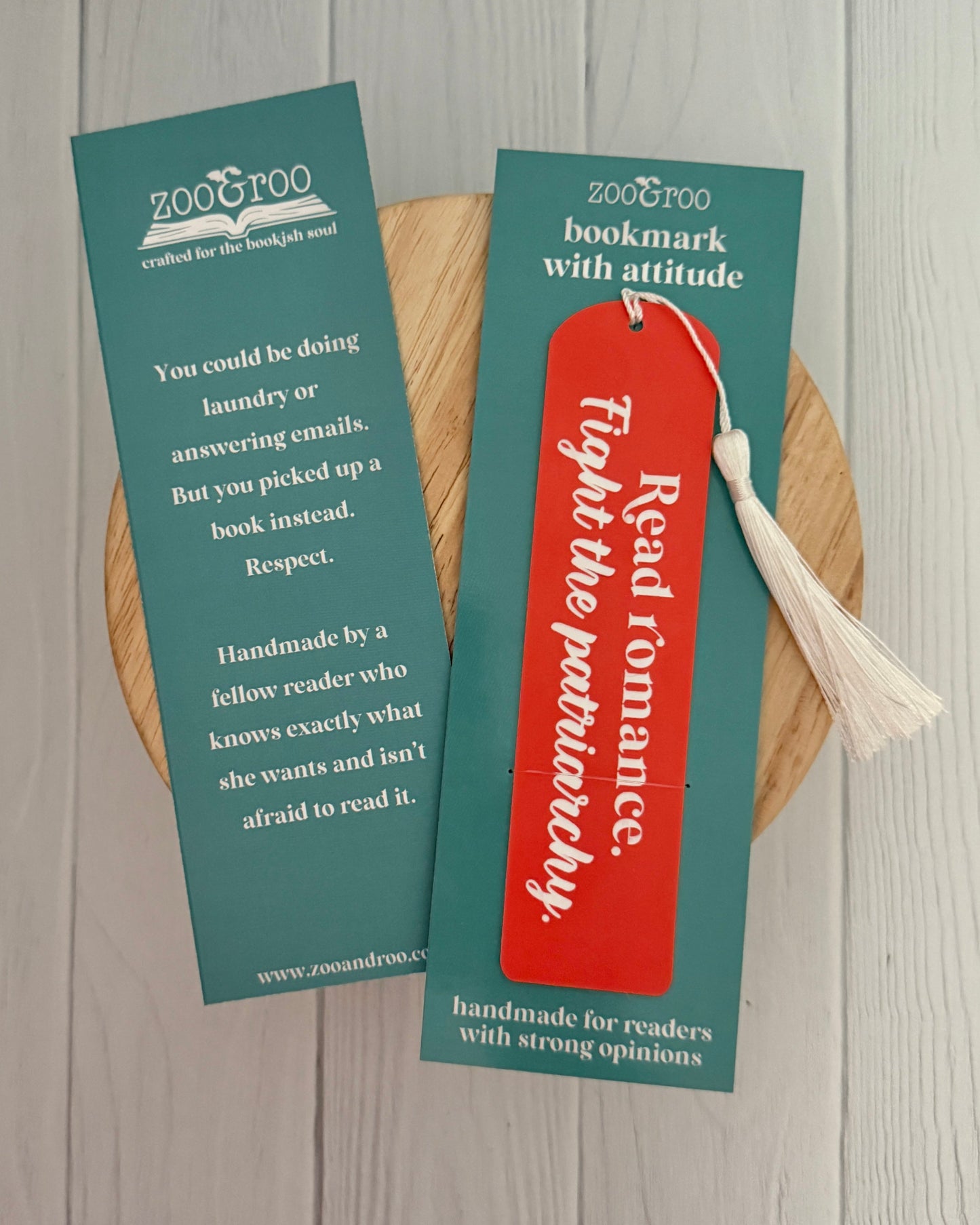 Read Romance, Fight the Patriarchy bookmark