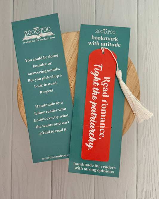 Read Romance, Fight the Patriarchy bookmark