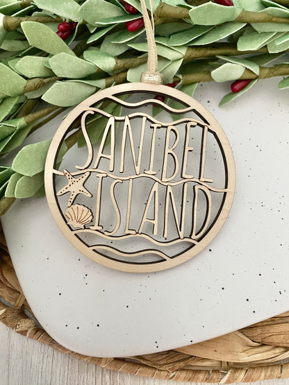 Sanibel Island ornament