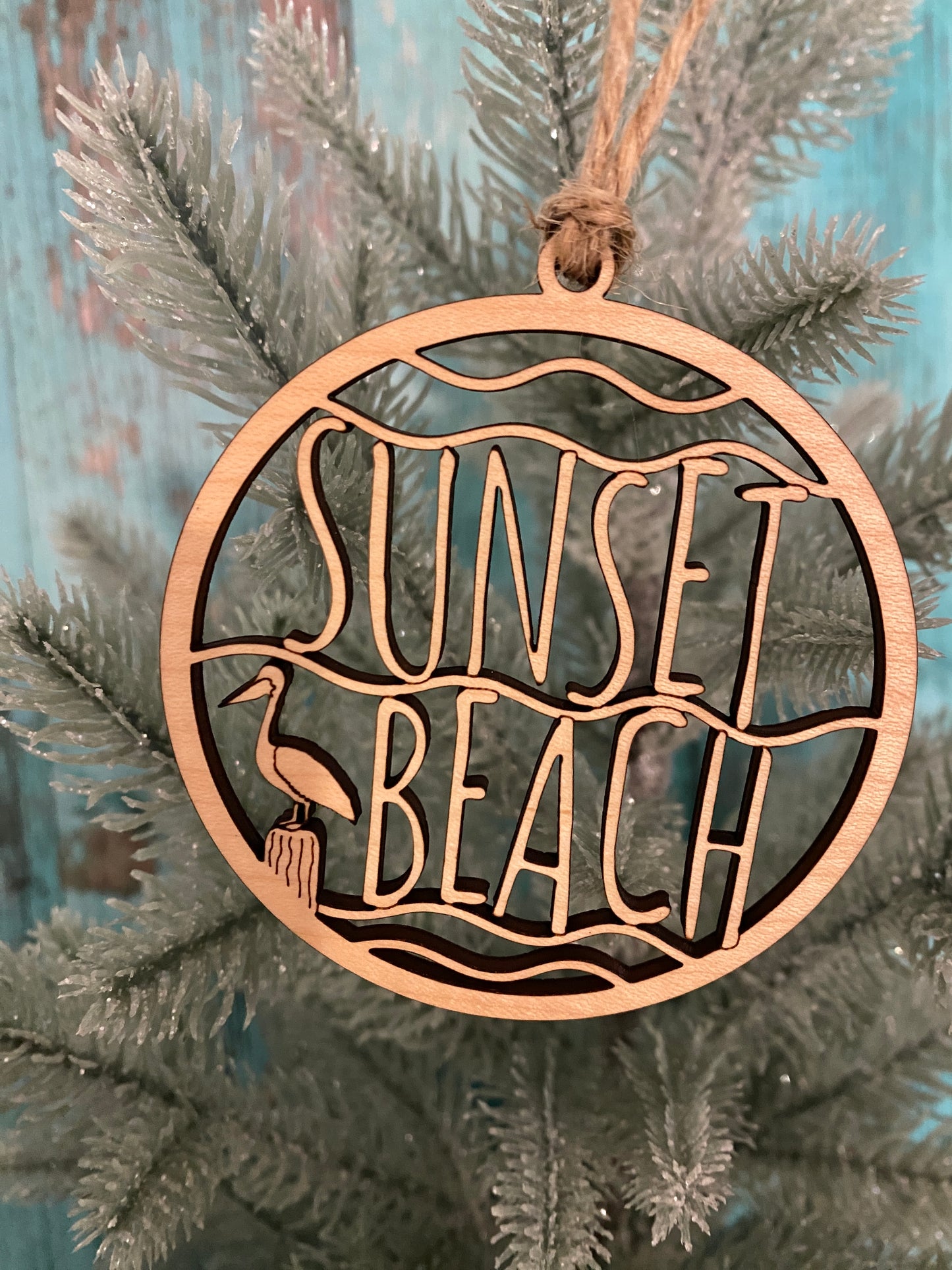 Sunset Beach ornament