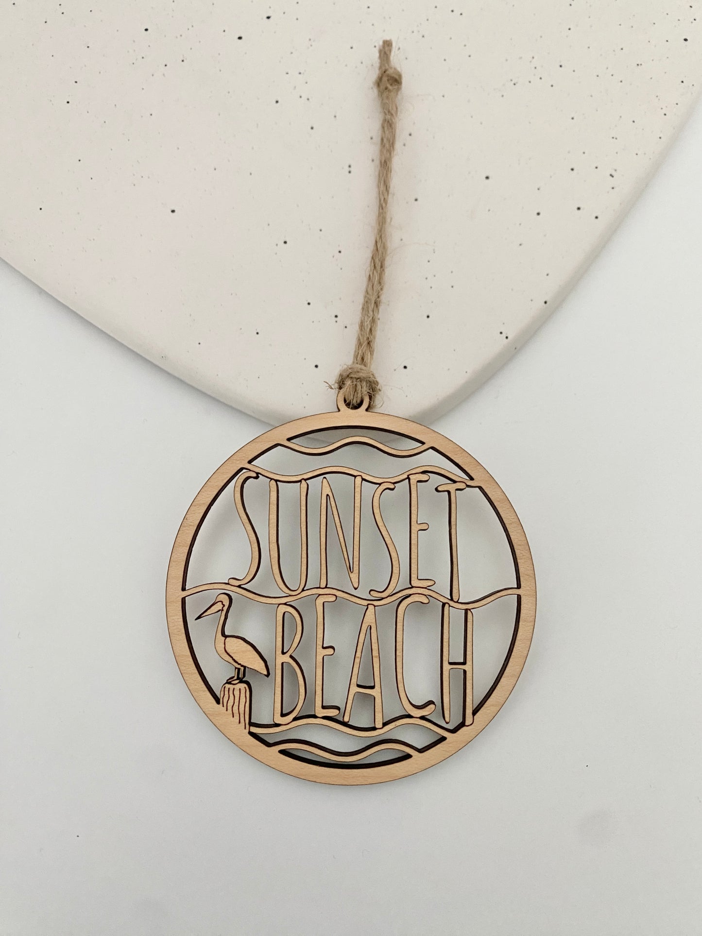 Sunset Beach ornament