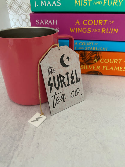 Suriel Tea Company ACOTAR bookmark