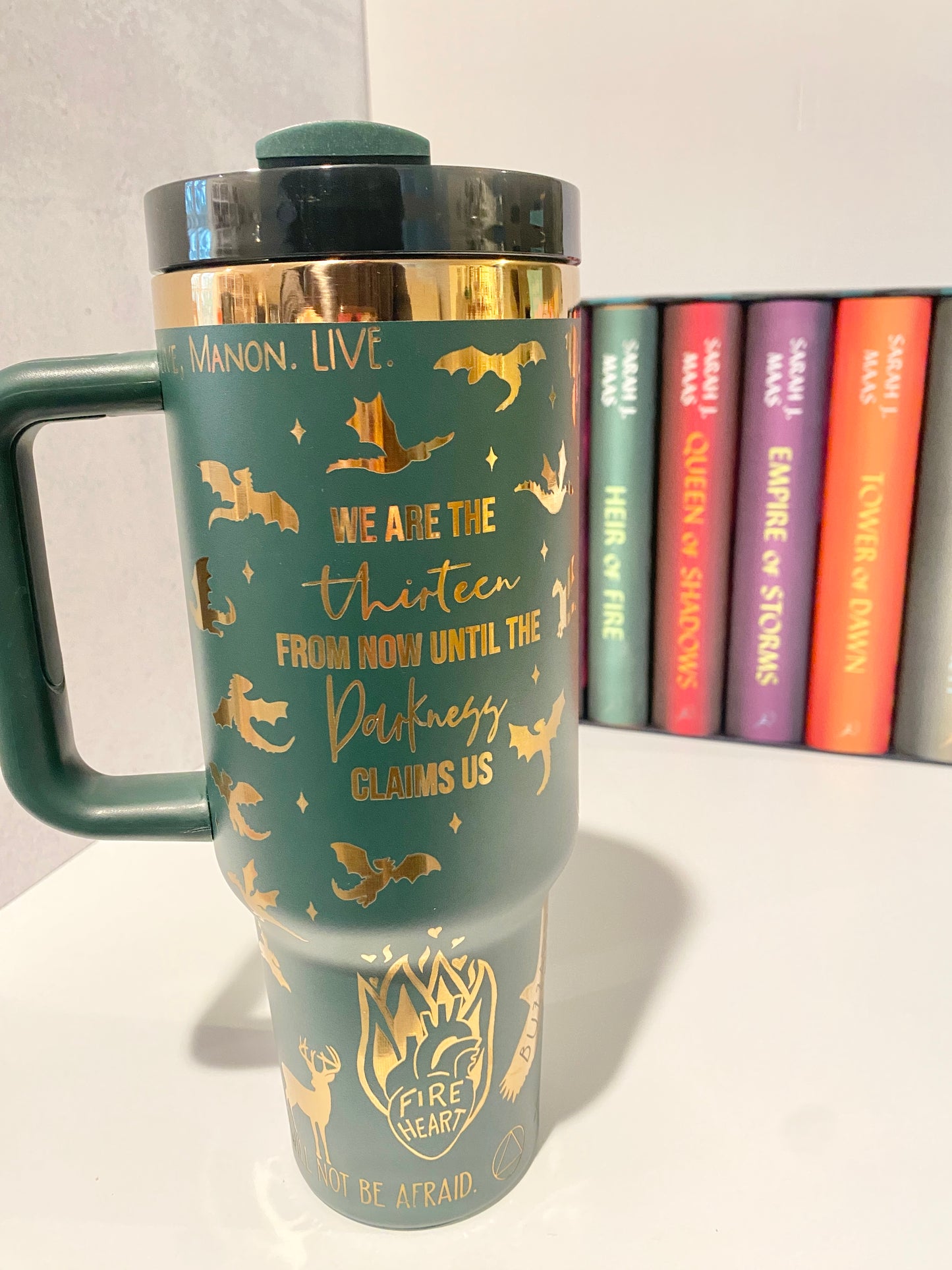 Almost Perfect Throne of Glass 40 oz tumbler