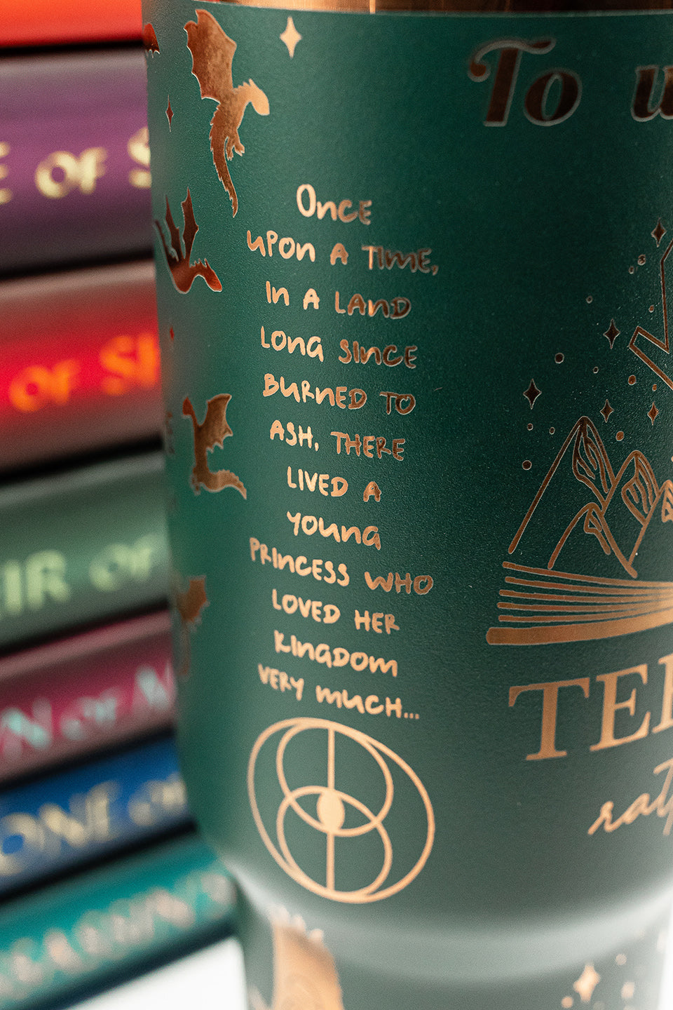 Almost Perfect Throne of Glass 40 oz tumbler