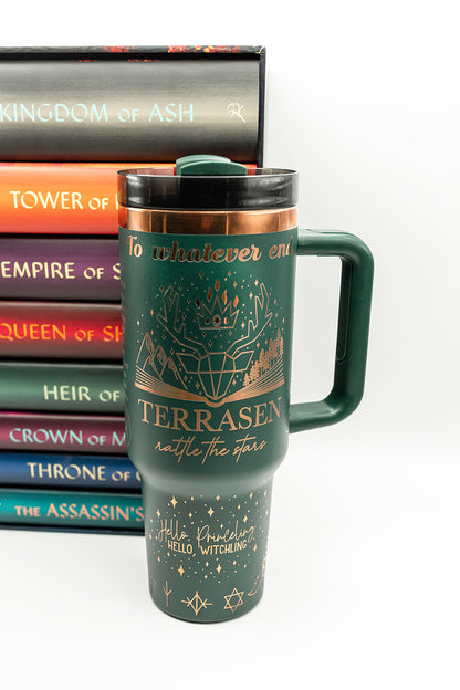 Almost Perfect Throne of Glass 40 oz tumbler