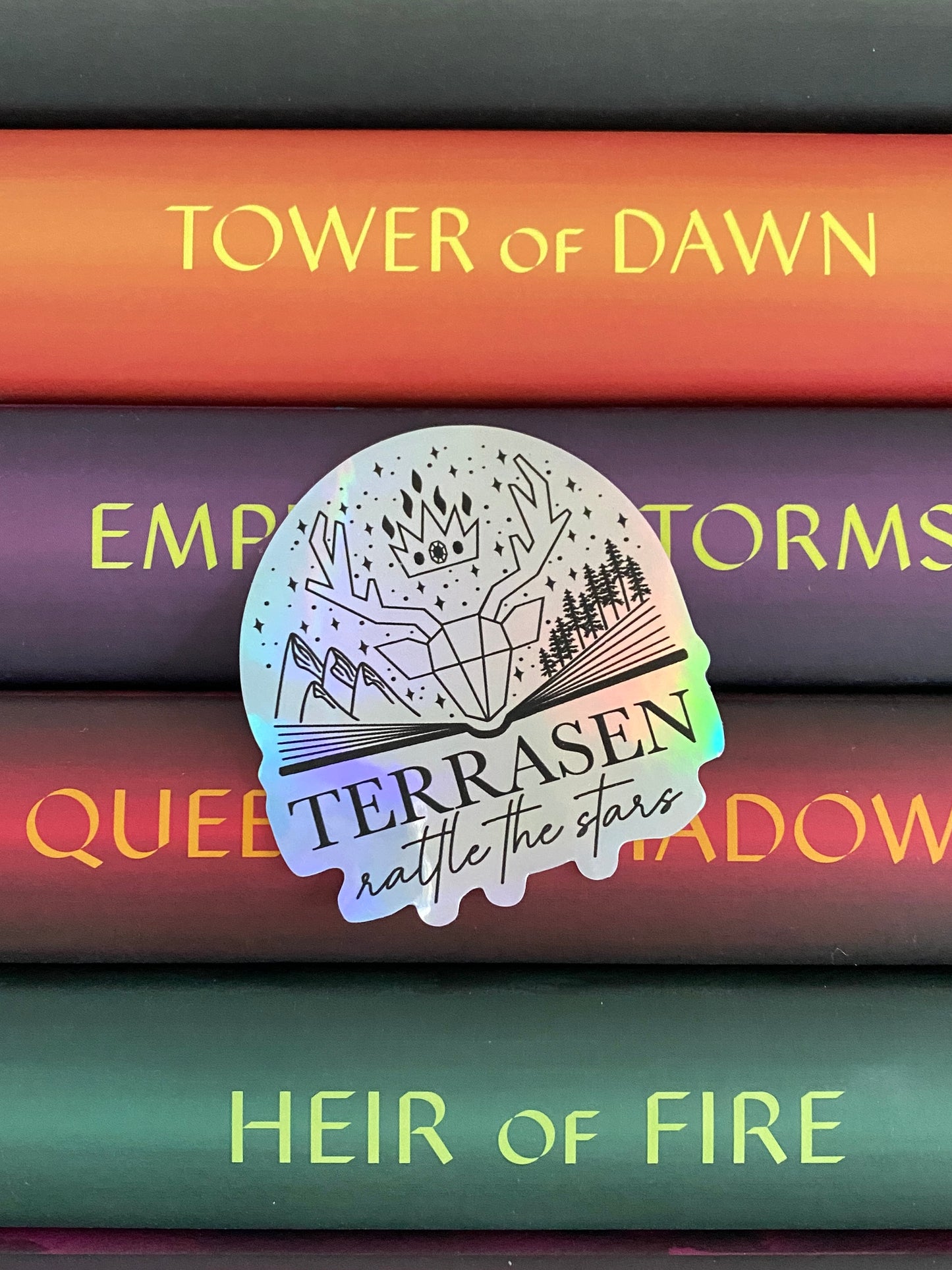 Terrasen holographic sticker