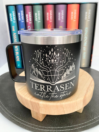 Terrasen engraved mug