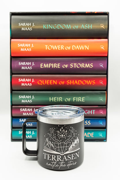 Terrasen engraved mug