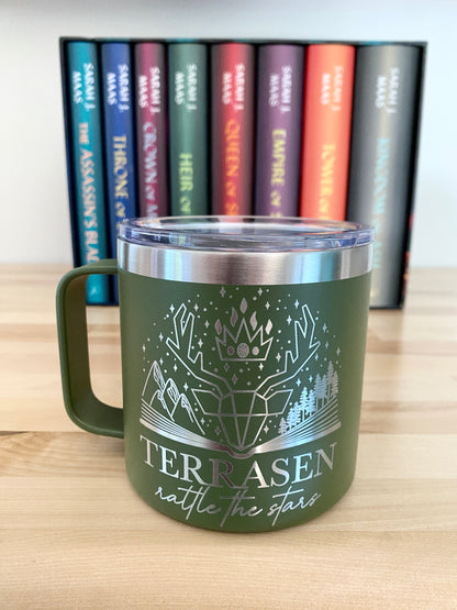 Terrasen engraved mug