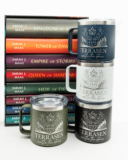 Terrasen engraved mug