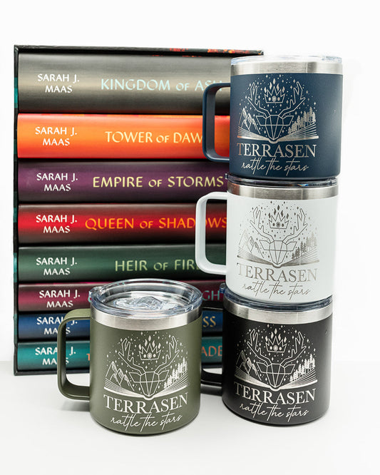 Terrasen engraved mug
