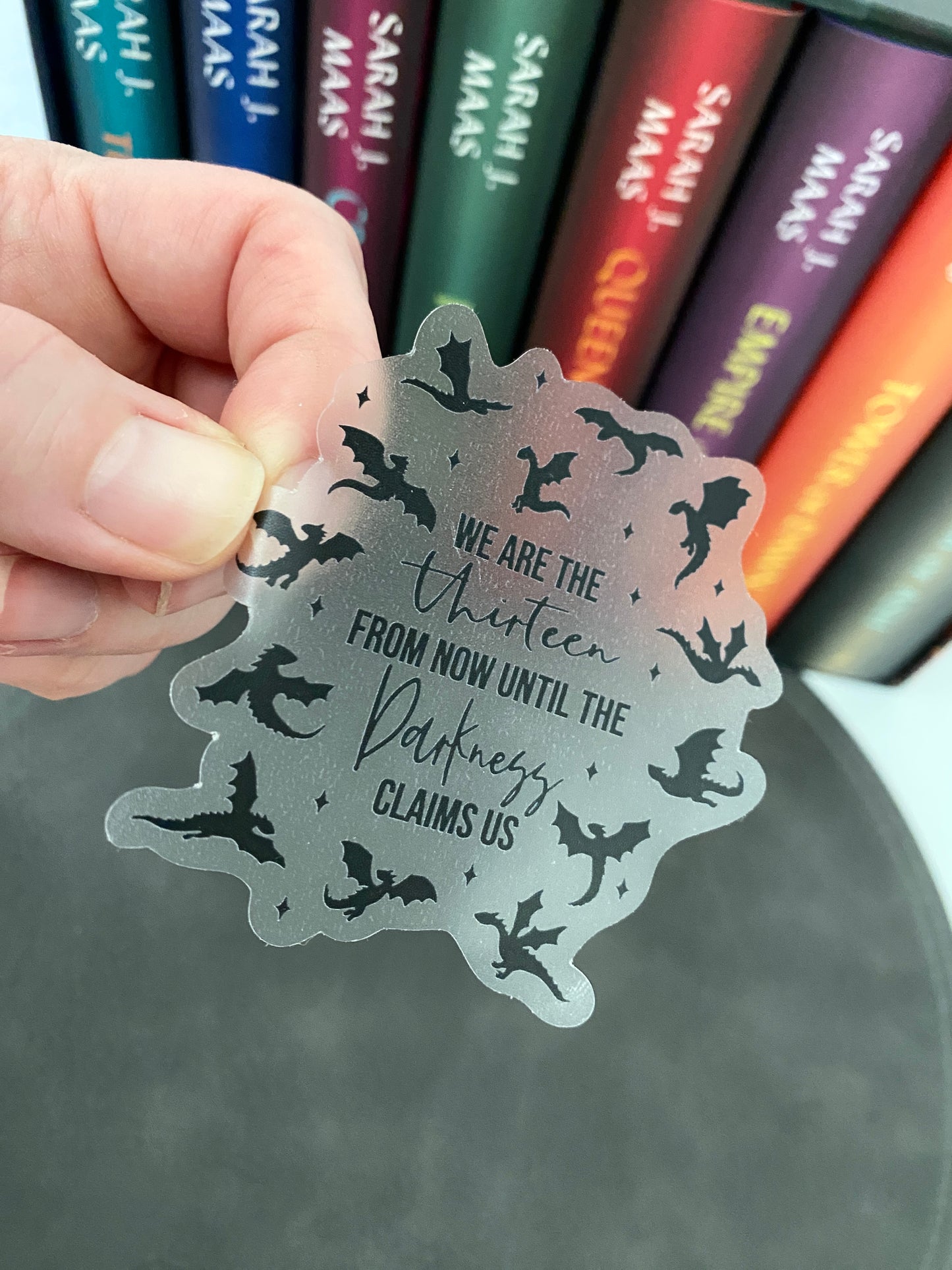 The Thirteen clear sticker