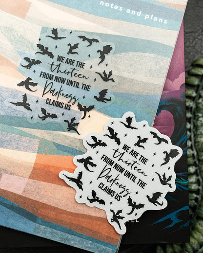 Throne of Glass sticker pack
