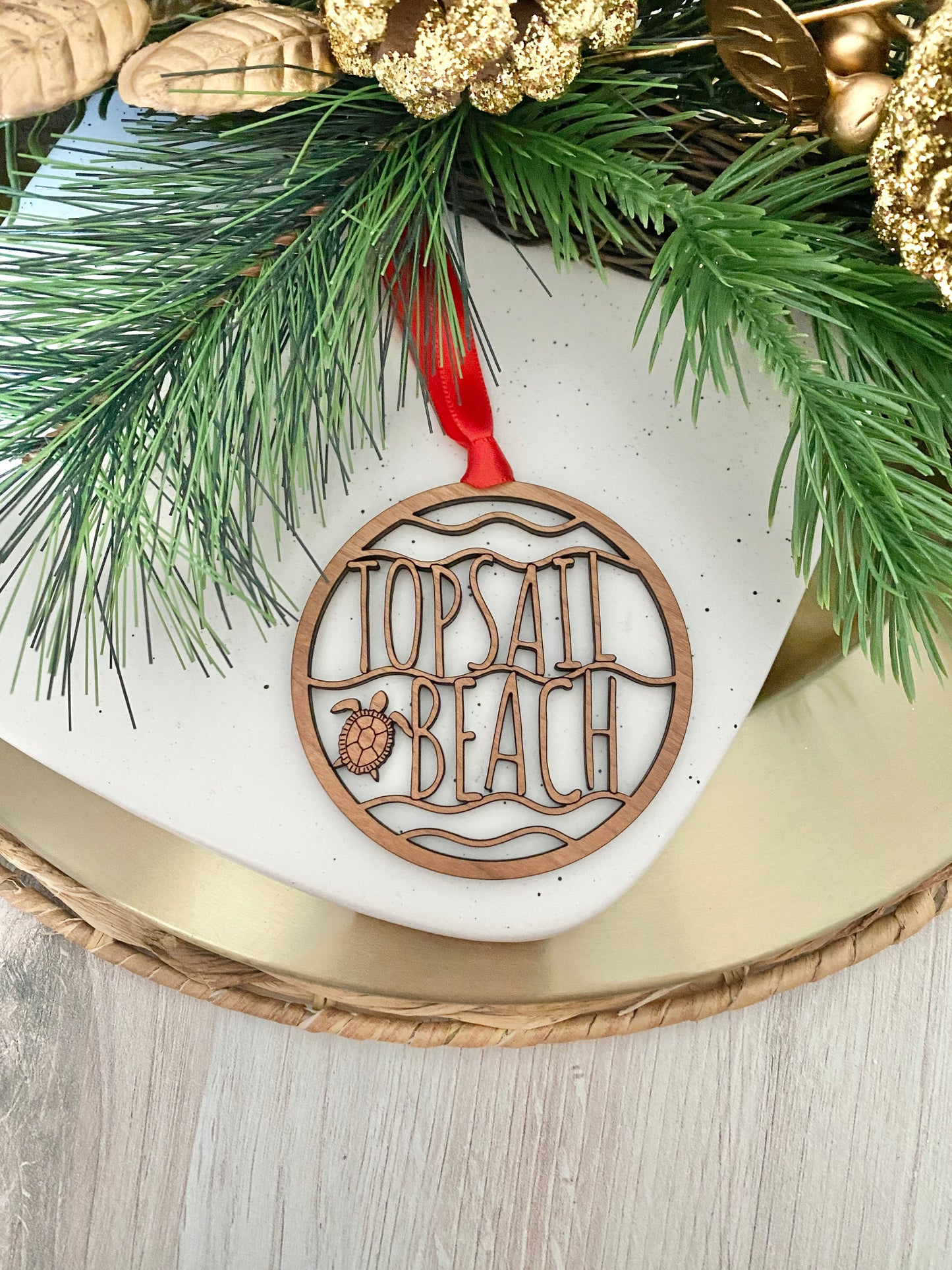 Topsail Beach ornament