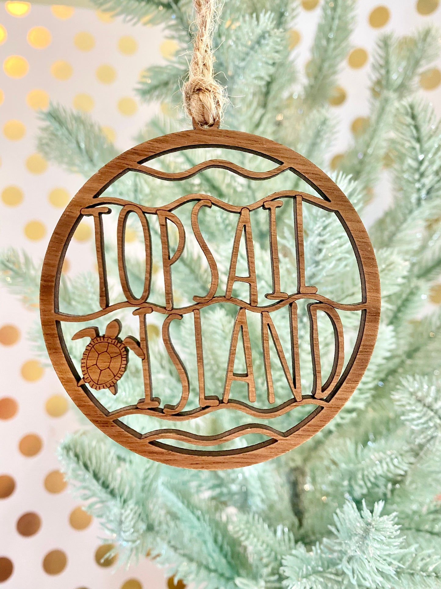 Topsail Island ornament