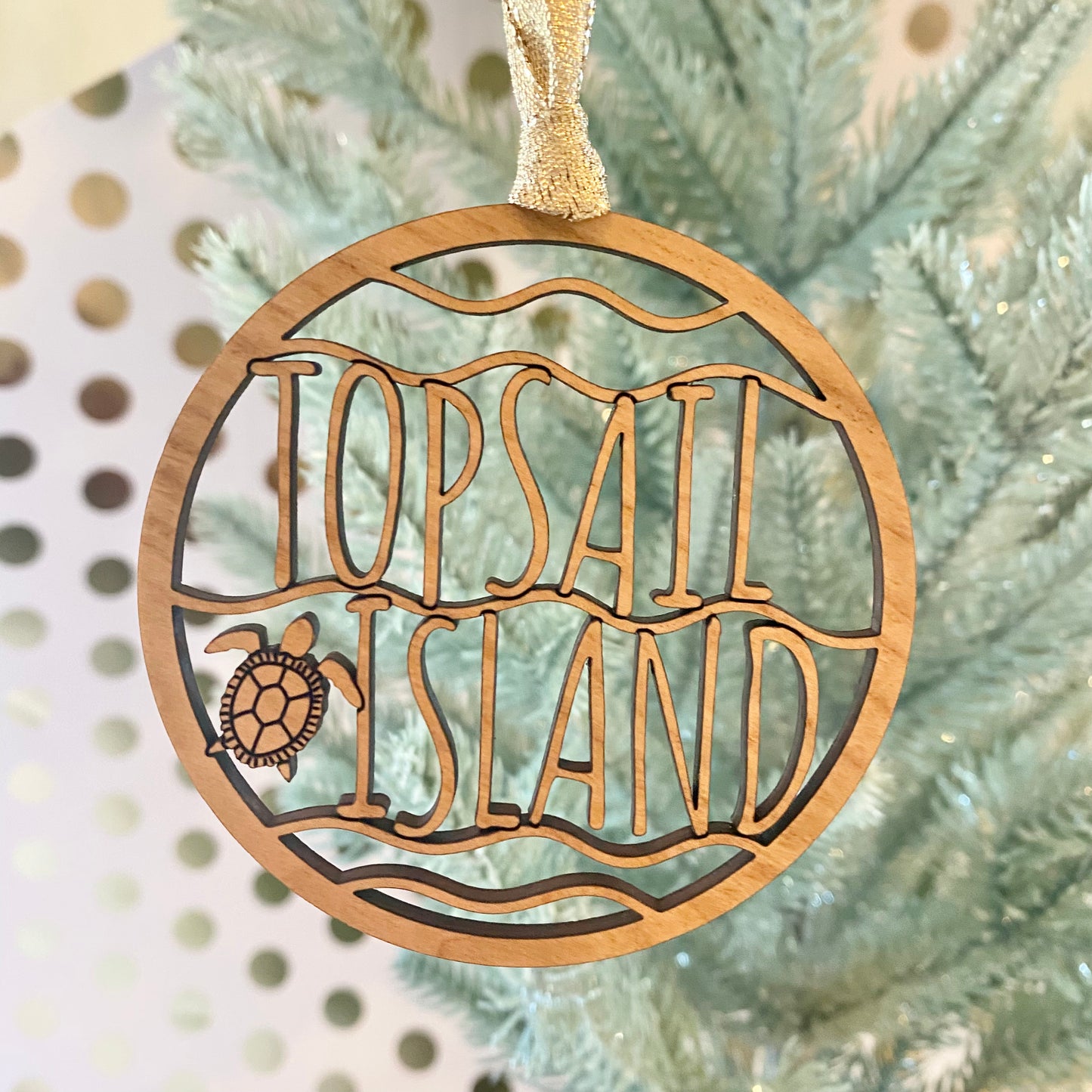 Topsail Island ornament