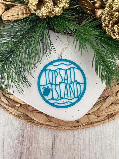 Topsail Island ornament