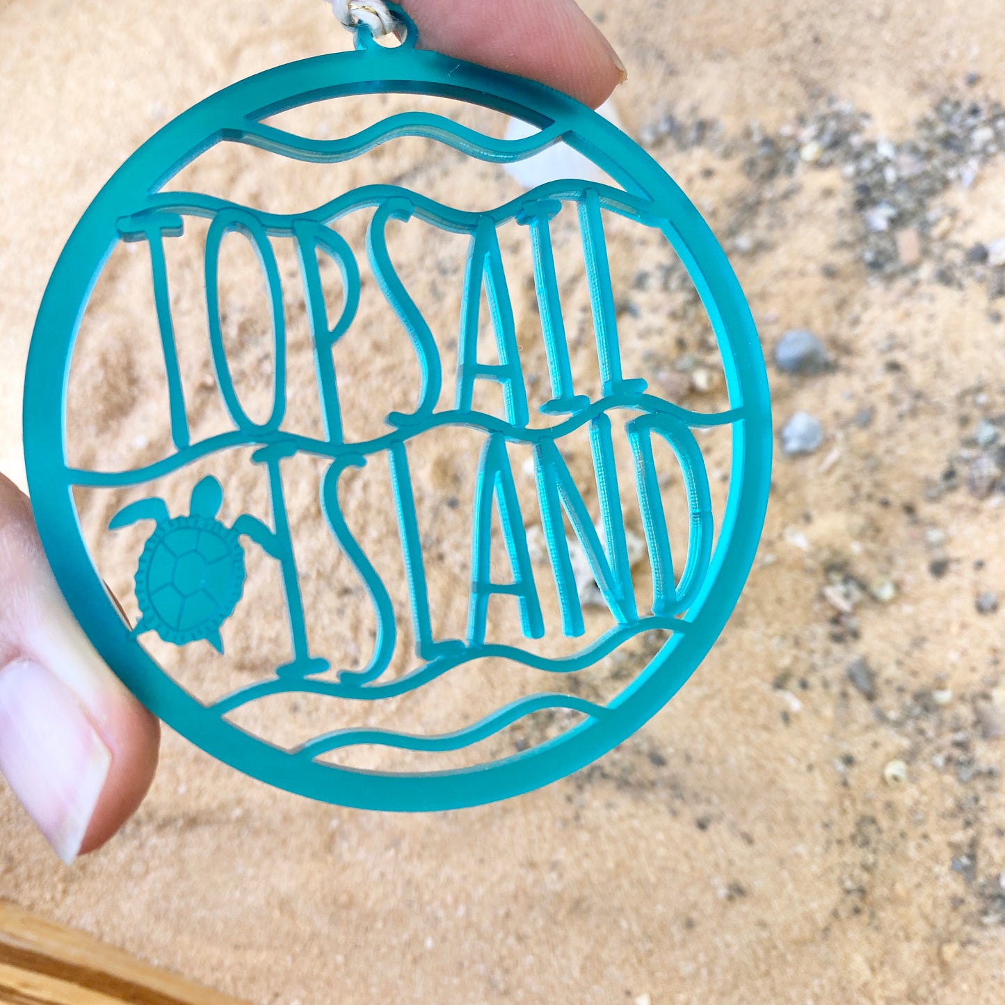 Topsail Island ornament