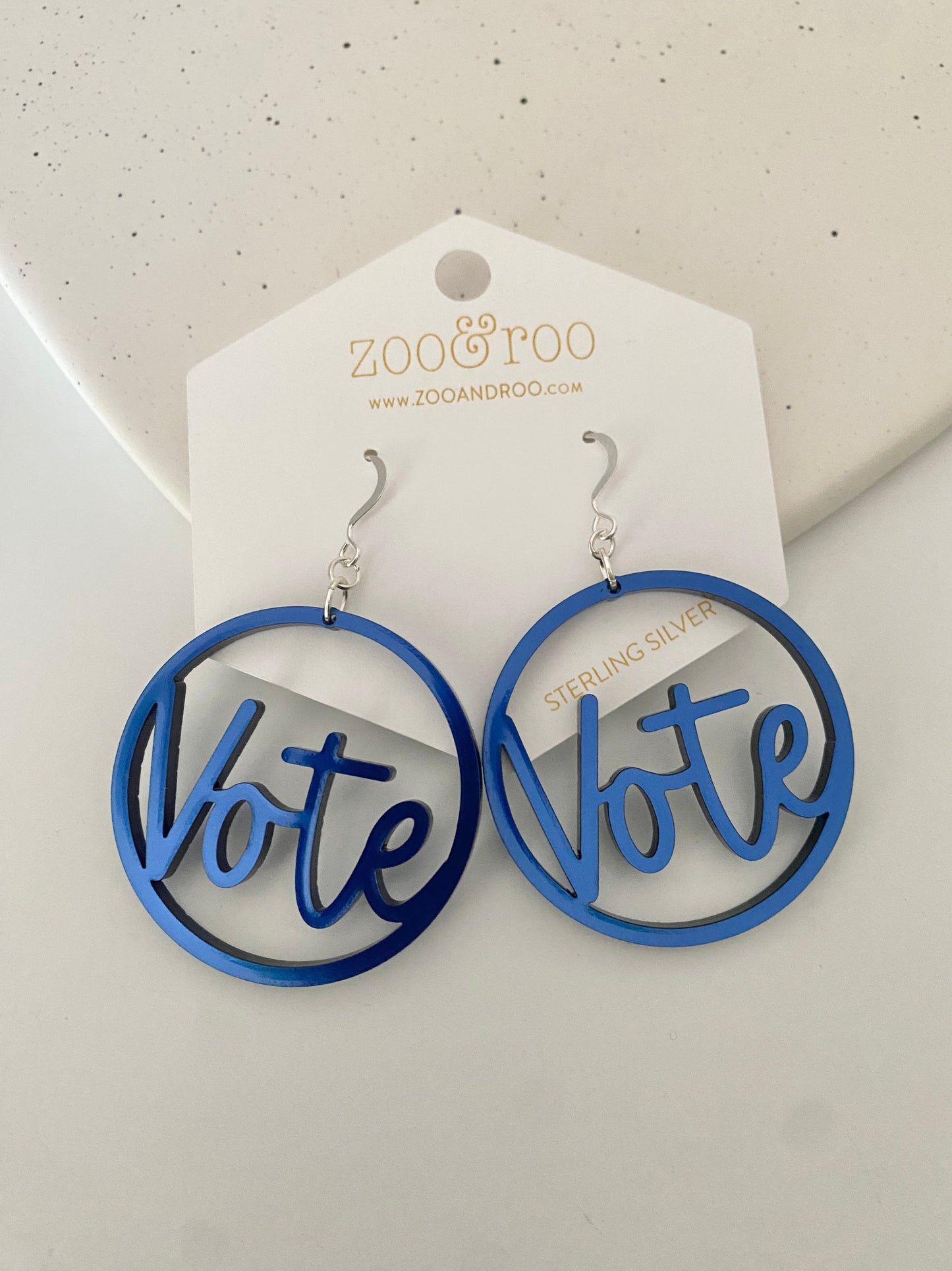 VOTE Acrylic Earrings