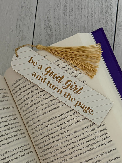 Be a Good Girl bookmark
