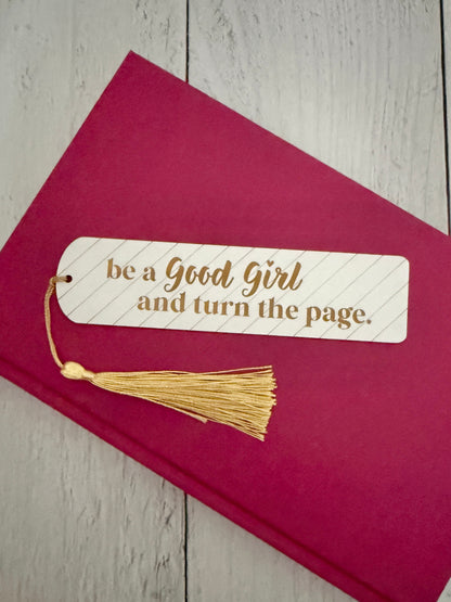 Be a Good Girl bookmark