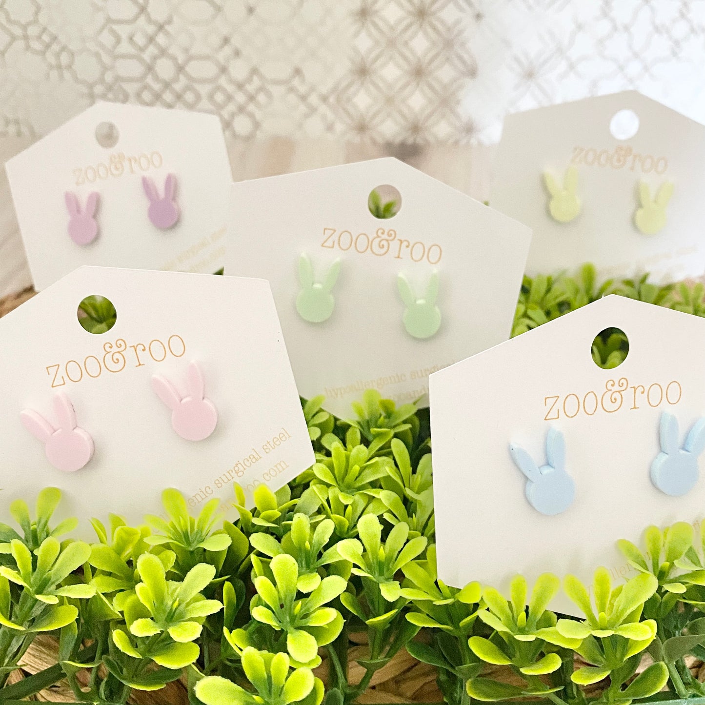 Easter Bunny Studs