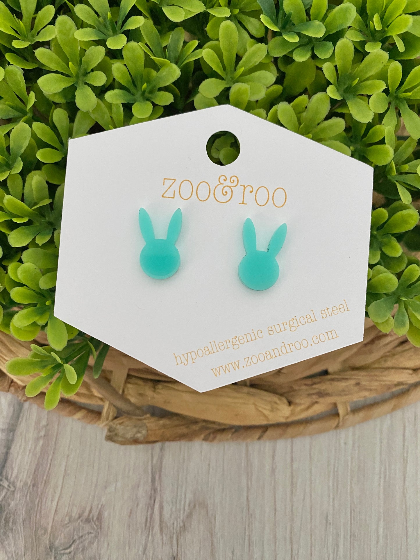 Easter Bunny Studs