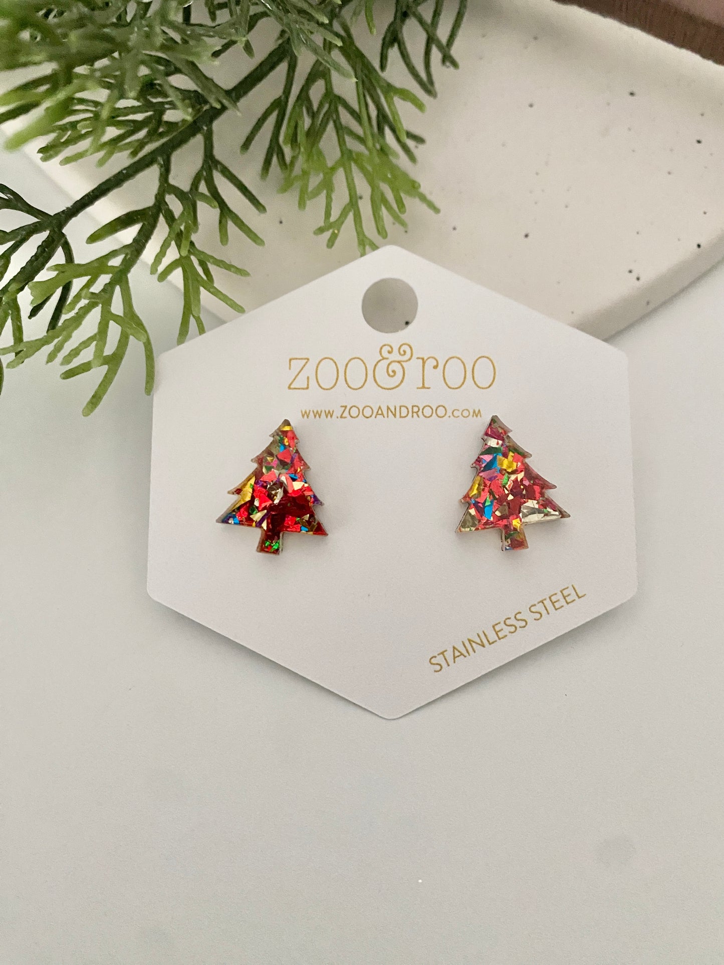 Christmas party tree studs