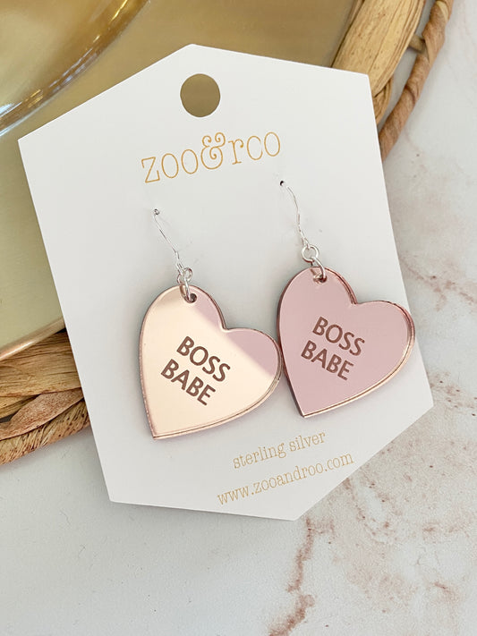 Conversation Heart Dangles