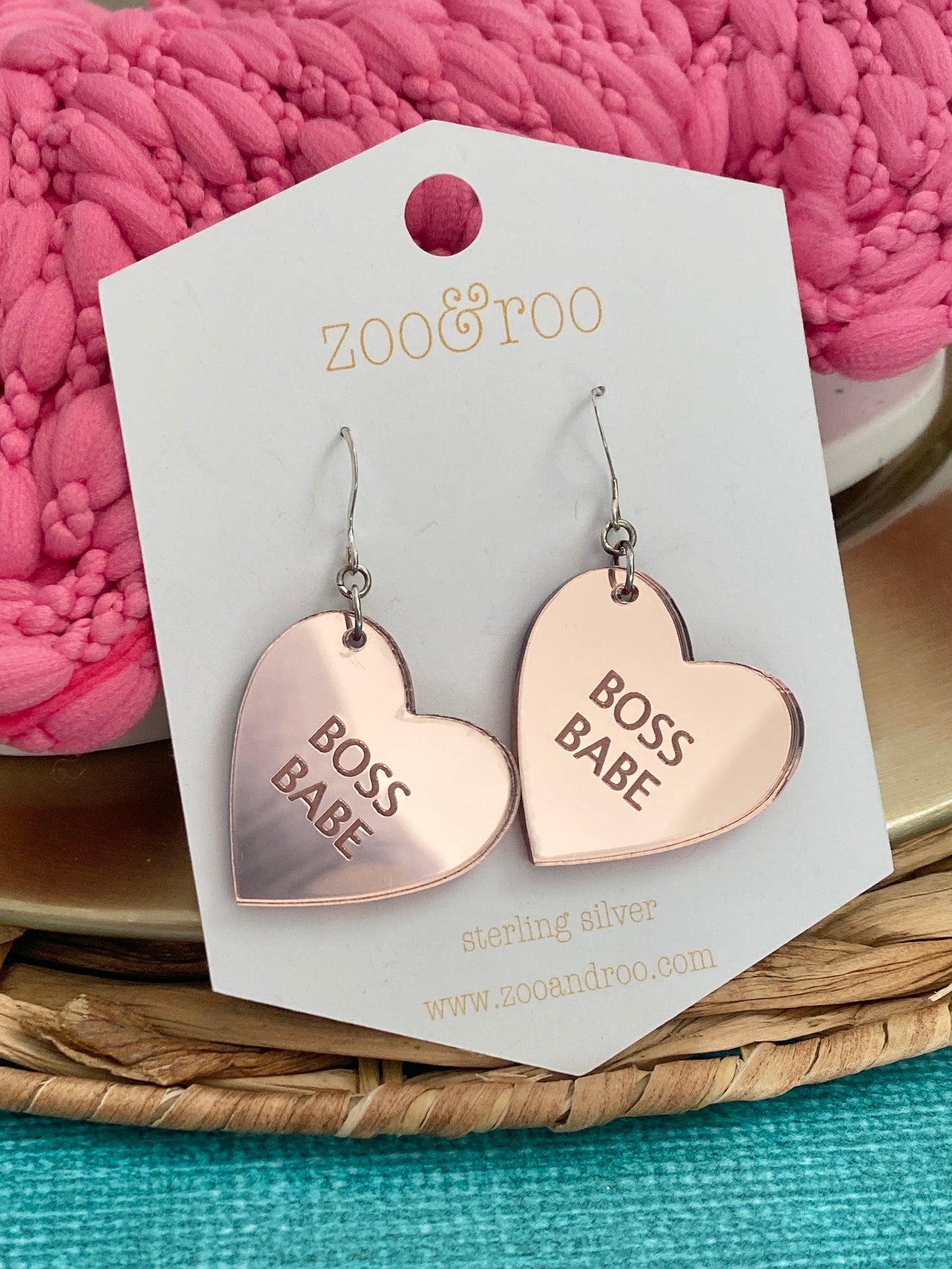 Conversation Heart Dangles