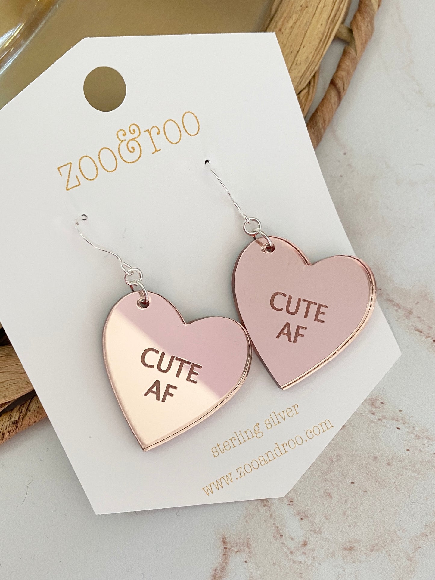 Conversation Heart Dangles