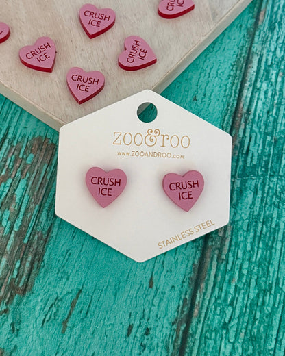 Protest Hearts | Conversation Heart Earrings