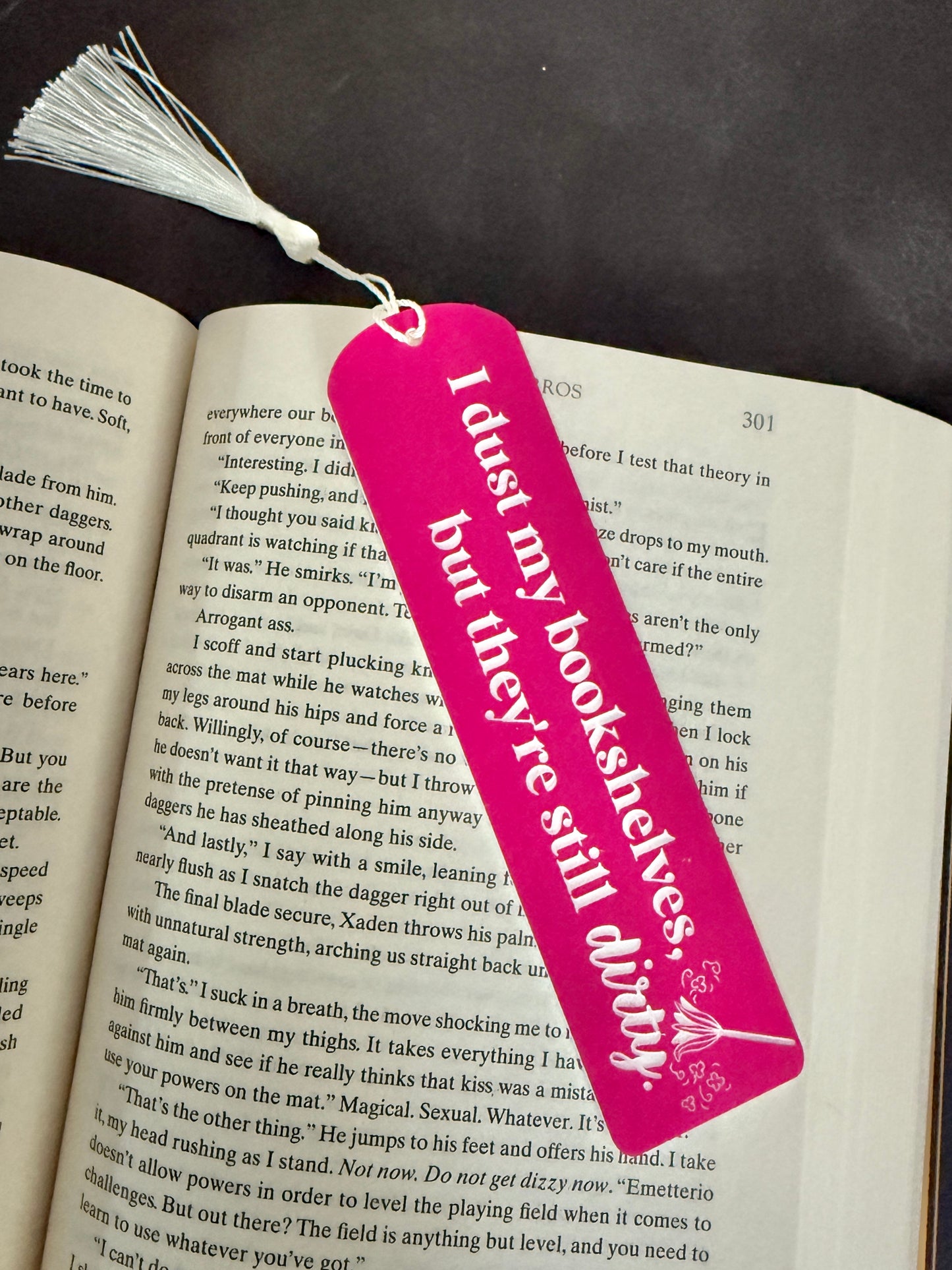 dirty shelves bookmark