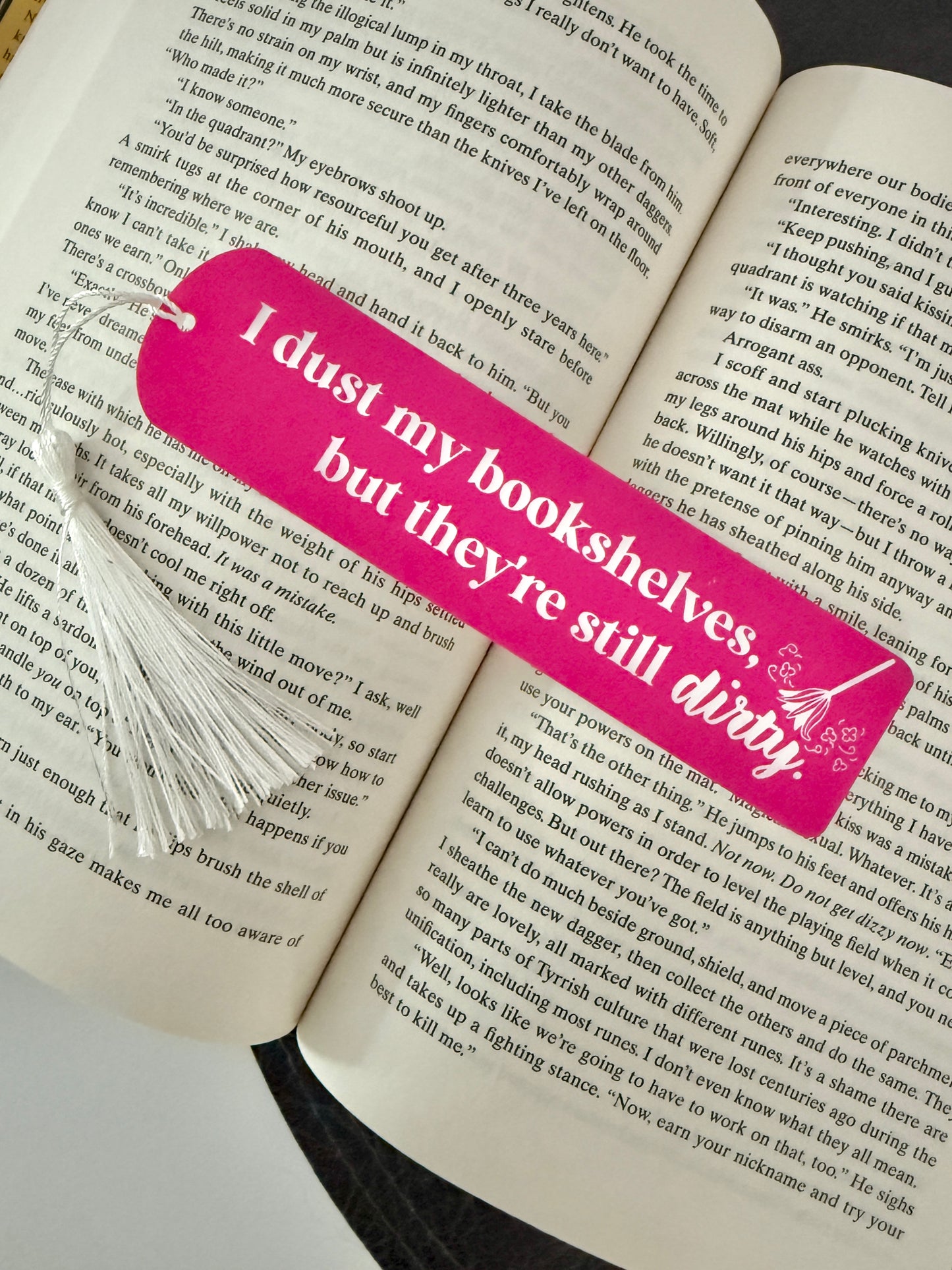 dirty shelves bookmark