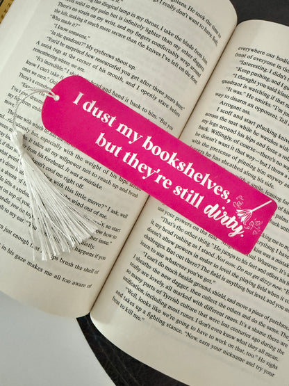 dirty shelves bookmark