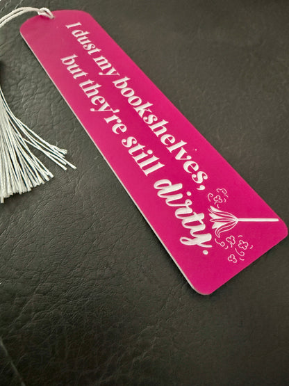 dirty shelves bookmark