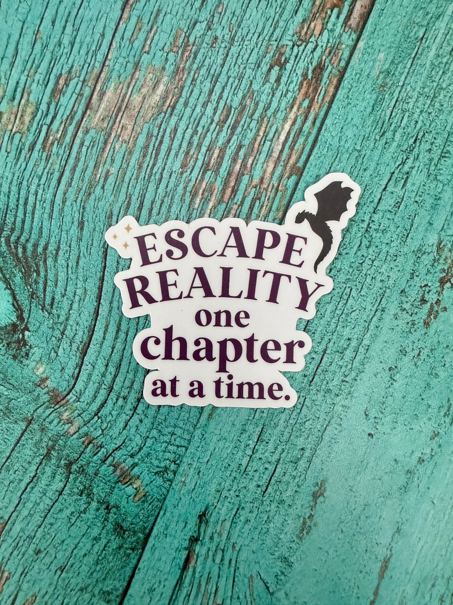 Escape reality sticker