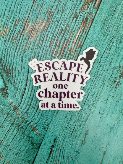 Escape reality sticker