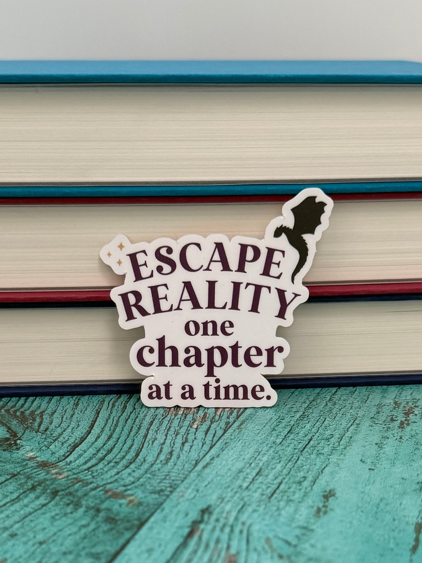 Escape reality sticker