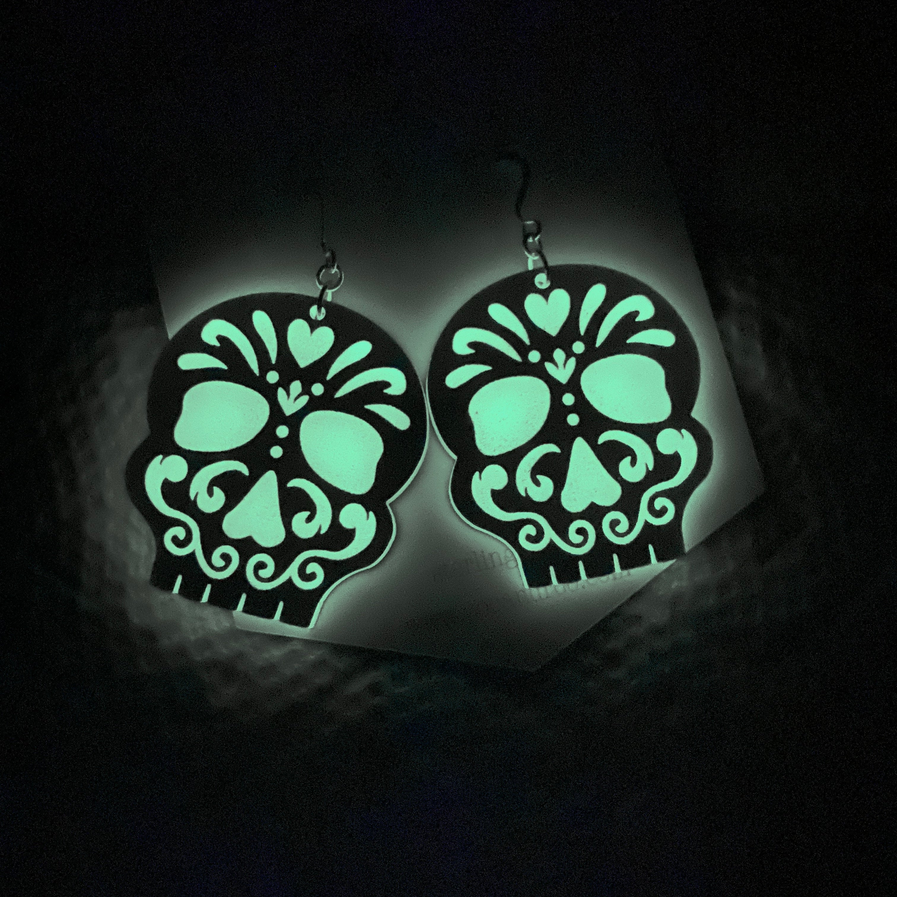 Glow In 2024 The Dark Sugar Skull