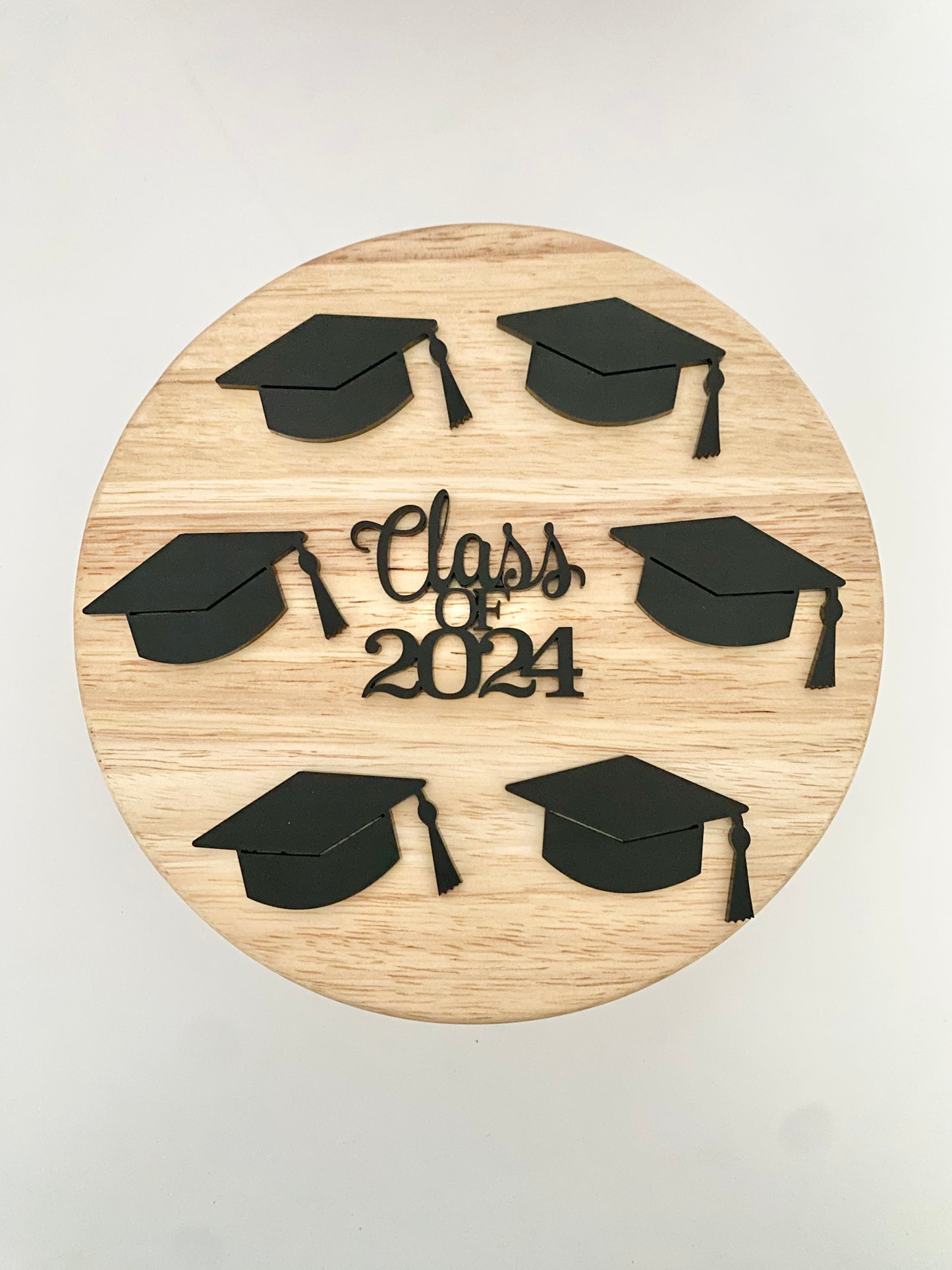 Grad Cap Cupcake Charms