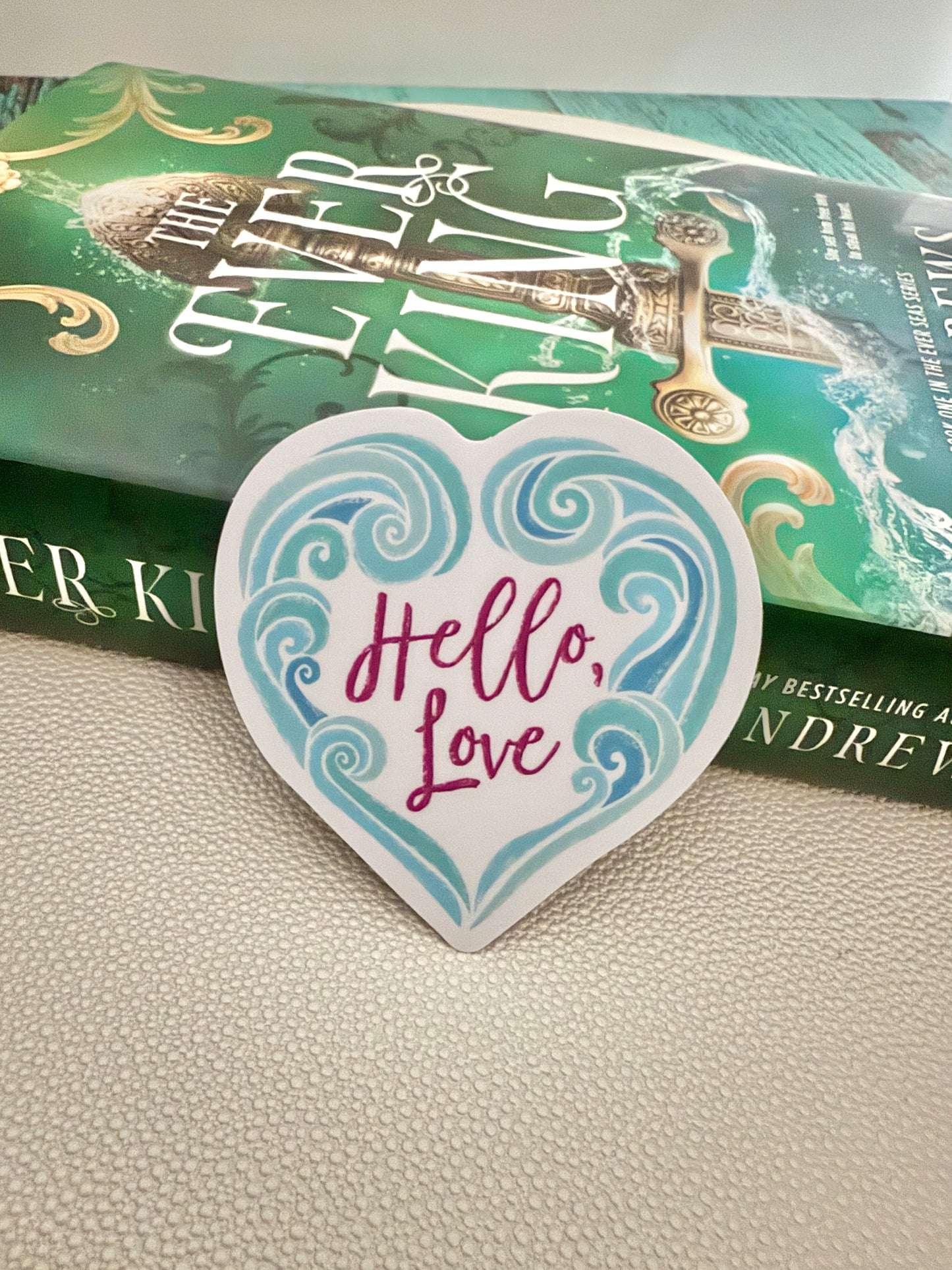 Hello Love - Ever King sticker