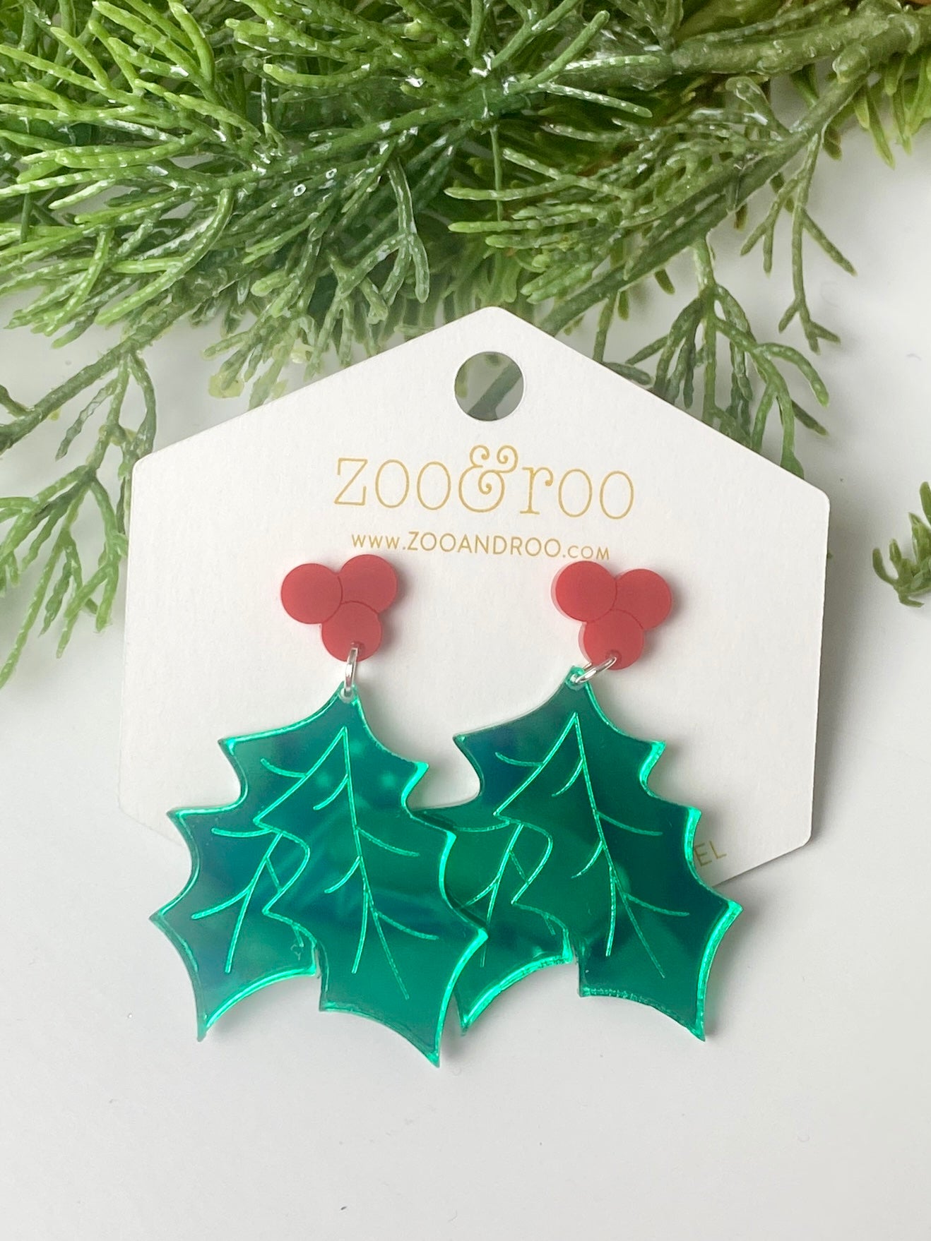 Holly Berry Earrings