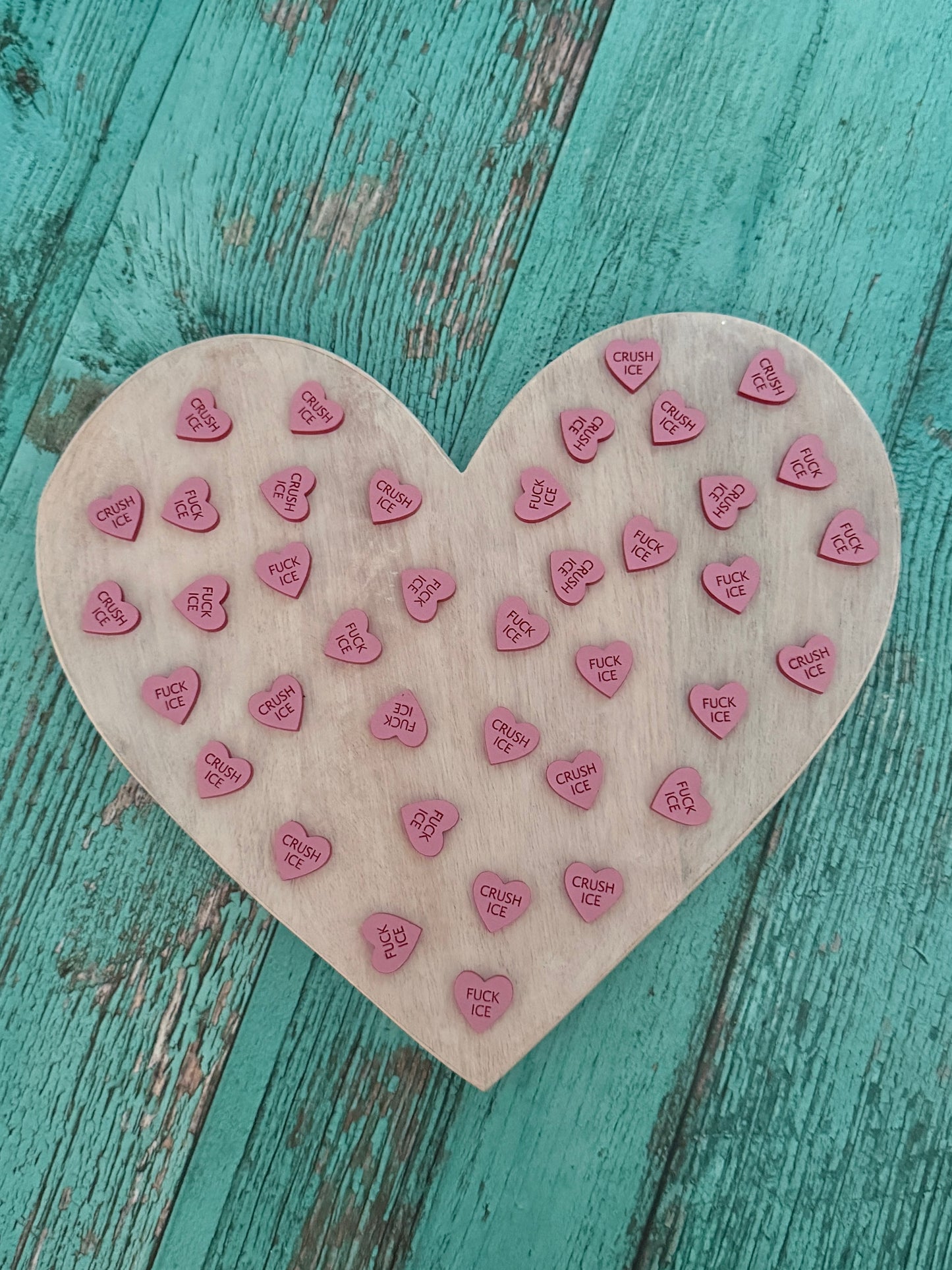Protest Hearts | Conversation Heart Earrings