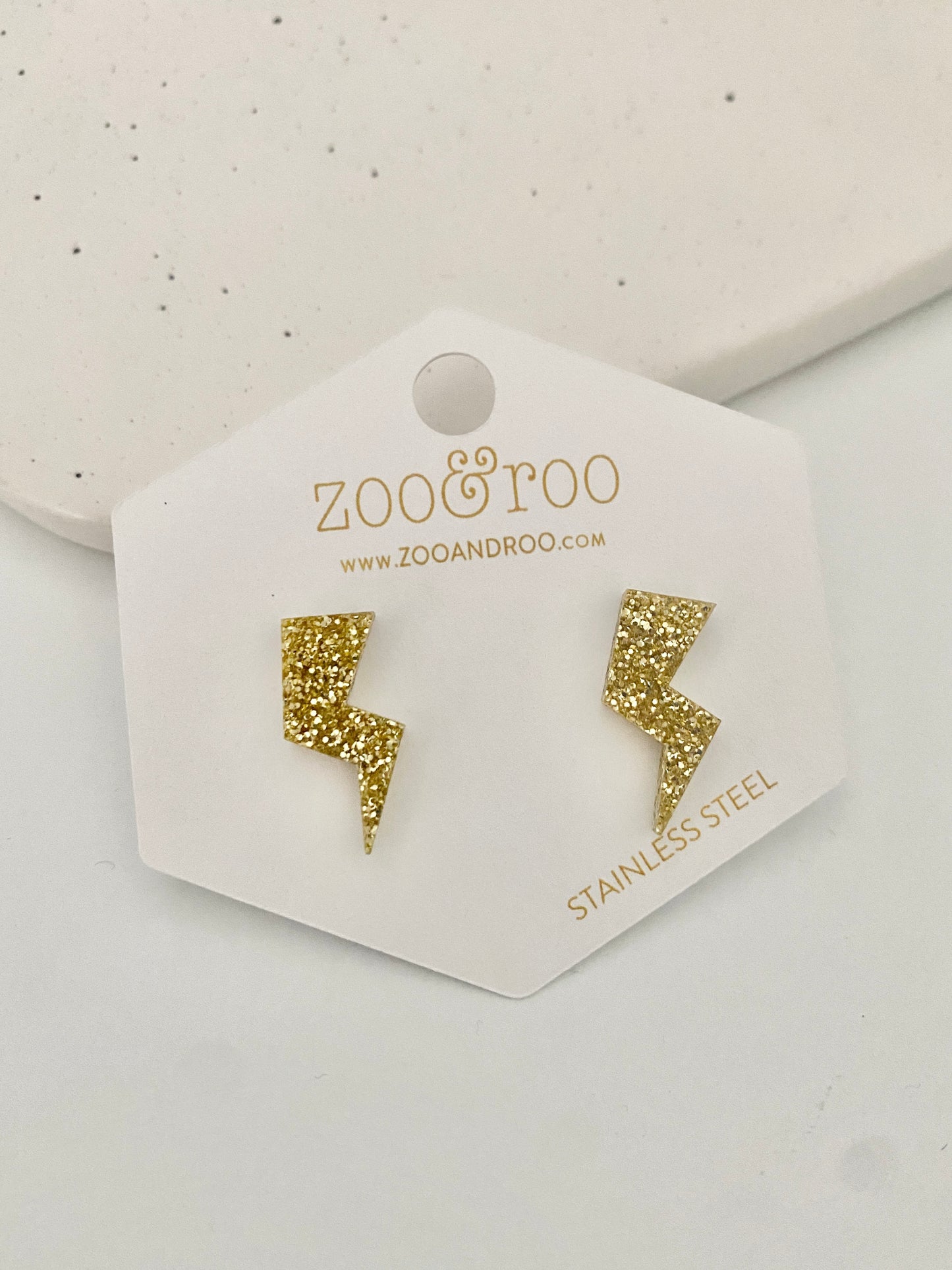 Lightning Bolt Studs