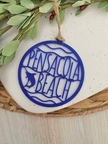 Pensacola beach ornament