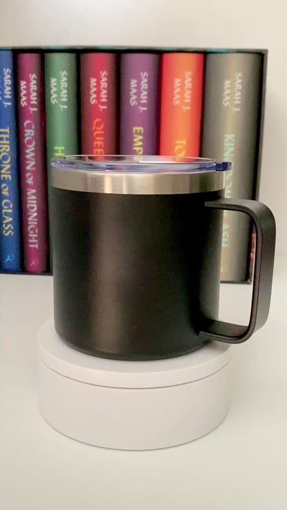 The Thirteen engraved mugs