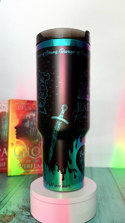 Kindred’s Curse Saga engraved 40 oz tumbler